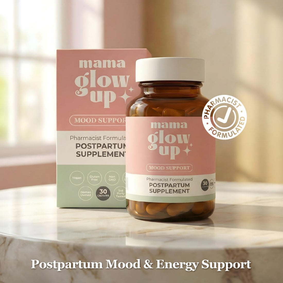 Mama Glow Up! Reset Zilnic pentru Energie & Stare de Spirit